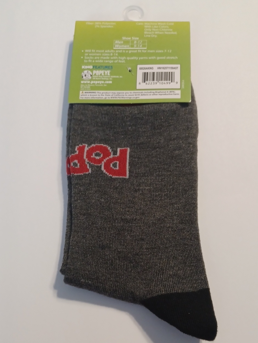 Popeye Socks - Picture 3 of 4
